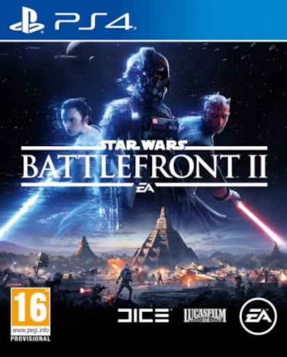 Carátula del videojuego 'Star wars. Battlefront II'.