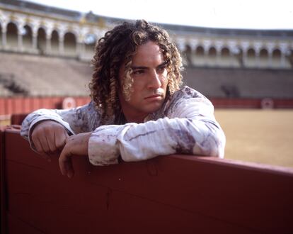 Retrato promocional de Bisbal. Sí, era la época 'Bulería'.