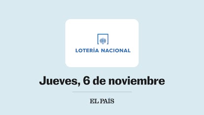 Lotería Nacional comprobar sorteo del jueves 6 de noviembre de 2025