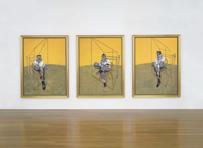 'Tres estudios de Lucien Freud', de Francis Bacon, vendido por 142,4 millones de dólares el 12 de noviembre de 2013 en una subasta en Nueva York.