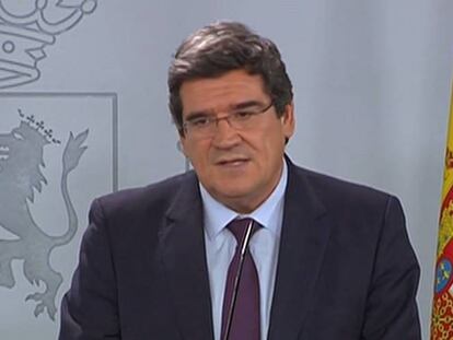 El ministro de Inclusión, Seguridad Social y Migraciones, José Luis Escrivá.