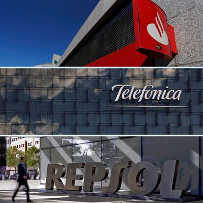 Las compañías españolas se quedan muy lejos de los primeros puestos de la lista, pero sí se abrieron paso dentro del ránking global de las 500 empresas más grandes. El Banco Santander fue la empresa española con mejor resultado este 2019, posicionándose en el número 85 con unos ingresos estimados de 80.703 millones de euros. Le sigue Telefónica, que pierde doce posiciones y se coloca en el número 176, al ingresar 51.227 millones de euros, mientras que Repsol sube 62 puestos y se queda con el puesto 200 gracias a un ingreso de 47.403 millones de euros.