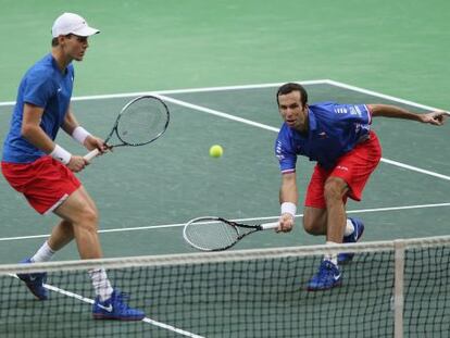 Stepanek y Berdych