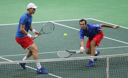 Stepanek y Berdych