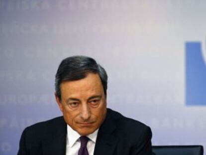 El presidente del BCE, Mario Draghi, a principios de septiembre.