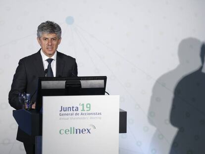 Marco Patuano, en la junta de accionistas de Cellnex