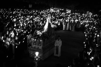 Rosario das Antorchas. Santuario dos Milagros, Baños de Molgas (Ourense), 07/09/18.