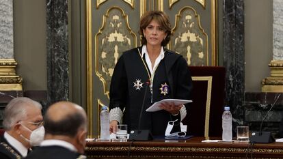 La hasta ahora fiscal general del Estado, Dolores Delgado.