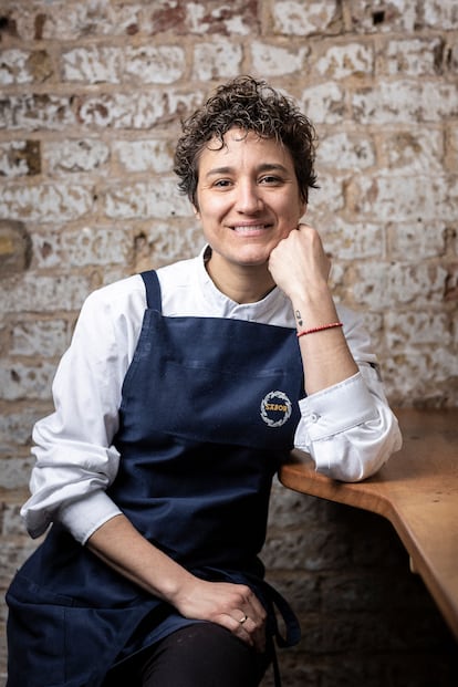 Nieves Barragán llegó a Londres con 20 años y ahora su restaurante Sabor cuenta con una estrella Michelin. 