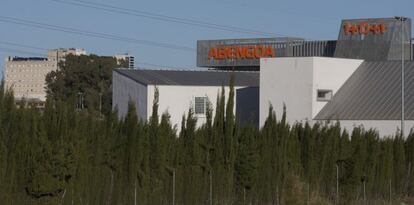 Exterior del complejo de Abengoa Water en Dos Hermanas (Sevilla). 