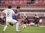 Joe BELL (NZL) Takefusa KUBO (JPN) during the Olympic Games Tokyo 2020, Football Men's Quarter-Final between Japan and New Zealand on July 31, 2021 at Ibaraki Kashima Stadium in Kashima, Japan - Photo Photo Kishimoto / DPPI
AFP7 
31/07/2021 ONLY FOR USE IN SPAIN