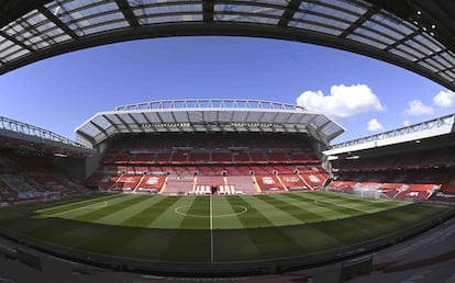 Vista general de Anfield.