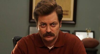 Ron Swanson volta a trabalhar (‘Parks and Recreation’)