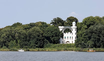 El castillo de Pfaueninsel (Berlín).