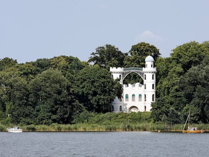 El castillo de Pfaueninsel (Berlín).