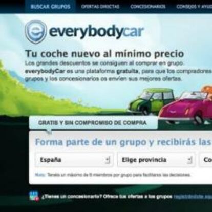 Página web de Everybodycar