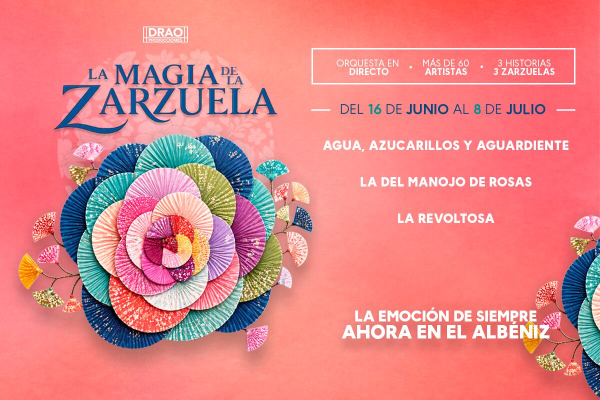 Gana entradas para ‘La Magia de la Zarzuela