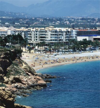 Playa de El Albir en Alfaz de Pí, Alicante.