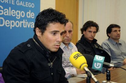 Los triatletas Javier Gómez Noya e Iván Raña