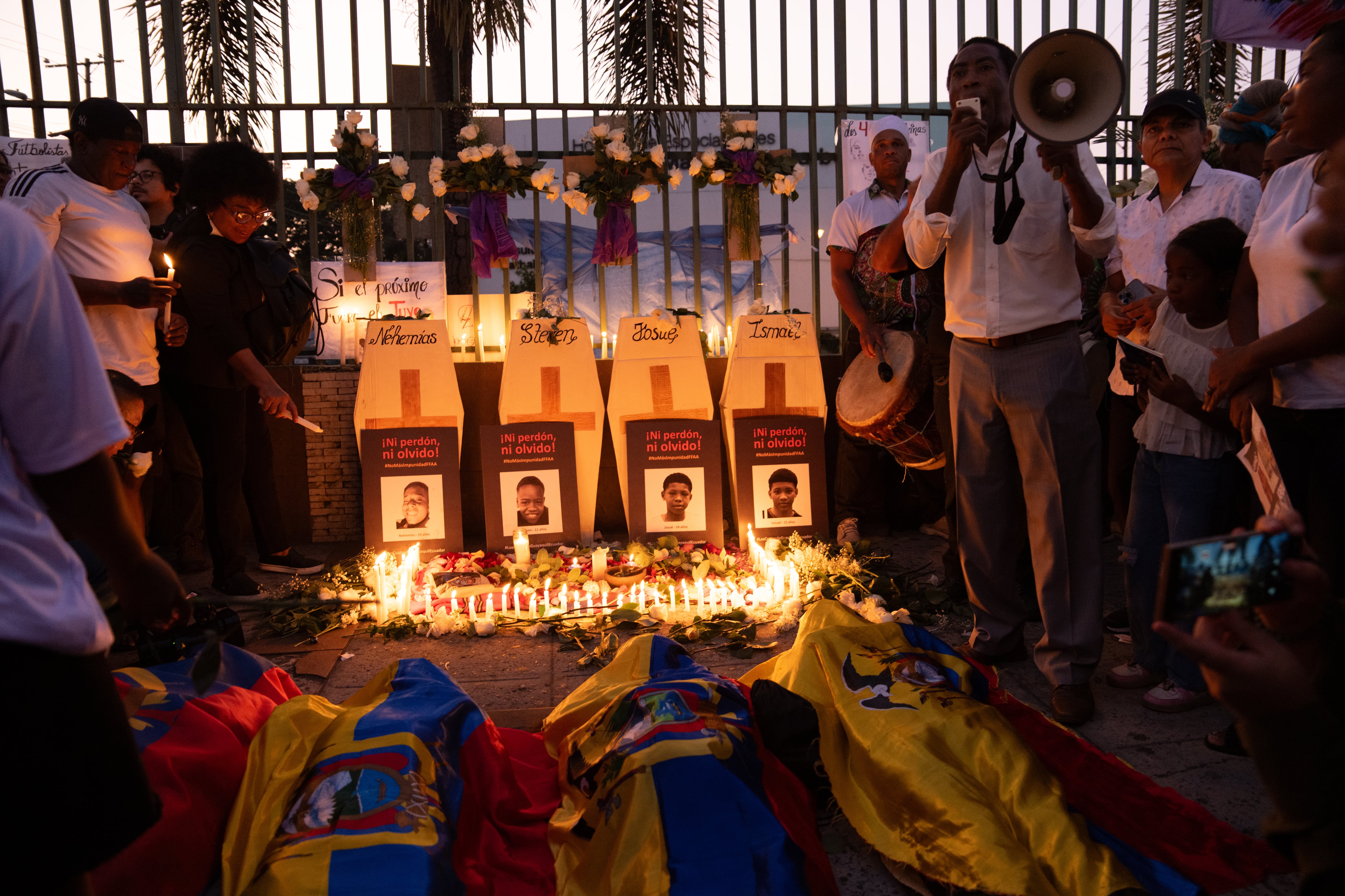 Un año de la desaparición de cuatro niños a manos de militares en Ecuador: “Me arrancaron el alma, me arrancaron la vida”