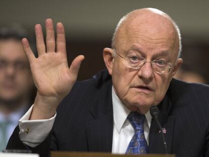 El director de Inteligencia Nacional estadounidense, James Clapper, este martes