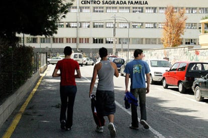 El centro Sagrada Familia de Elda, donde estudiaba la joven.