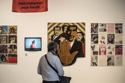 Brasil está representando en diversas manifestaciones y autores, como el músico Caetano Veloso, cuyos discos y poesía se convierten en obras de museo.