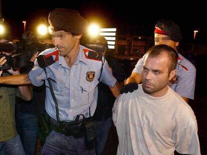 Pedro Jiménez, el dia de la seva detenció, el 8 d'octubre del 2004.