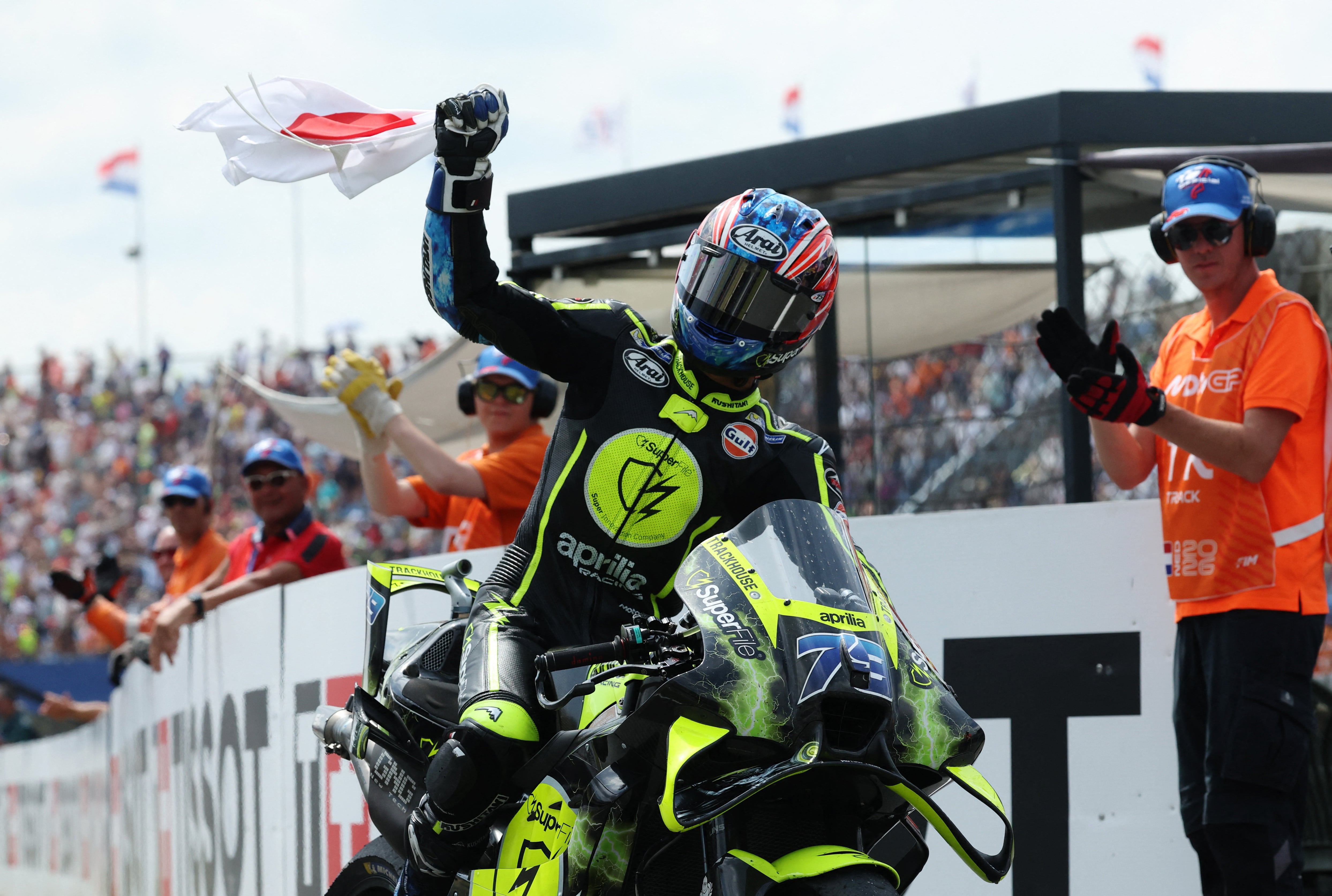 Ai Ogura se estrena en MotoGP y Jorge Martín toma el mando del Mundial en el GP de los Países Bajos