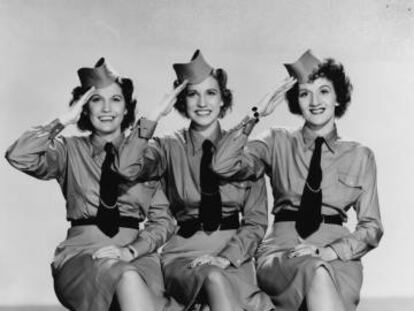 The Andrews Sisters, en una foto de 1941.