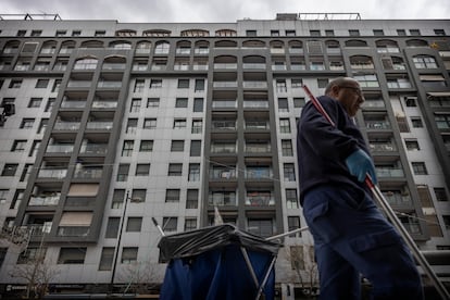 Bloque de viviendas en Valencia.