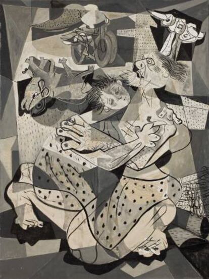 'El sacrificio de Abraham' (1943), de Cándido Portinari.