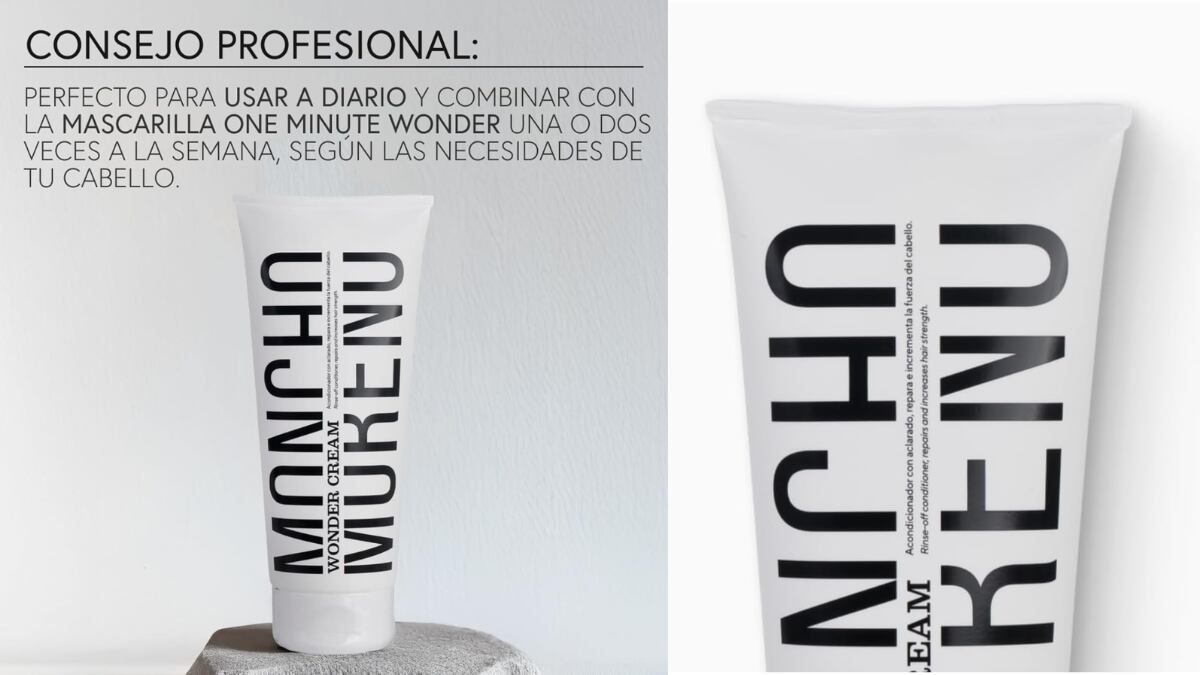 Crema acondicionadora Moncho Moreno.