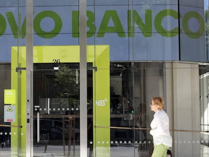 Oficina de Novo Banco, heredero del Espírito Santo.