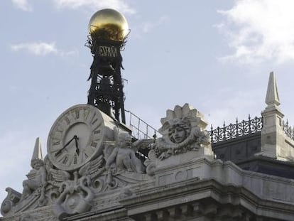 Sede del Banco de España, en la Plaza de Cibeles en Madrid.