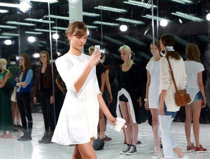 Prabal Gurung - Front Row & Backstage - Spring 2014 Mercedes-Benz Fashion Week