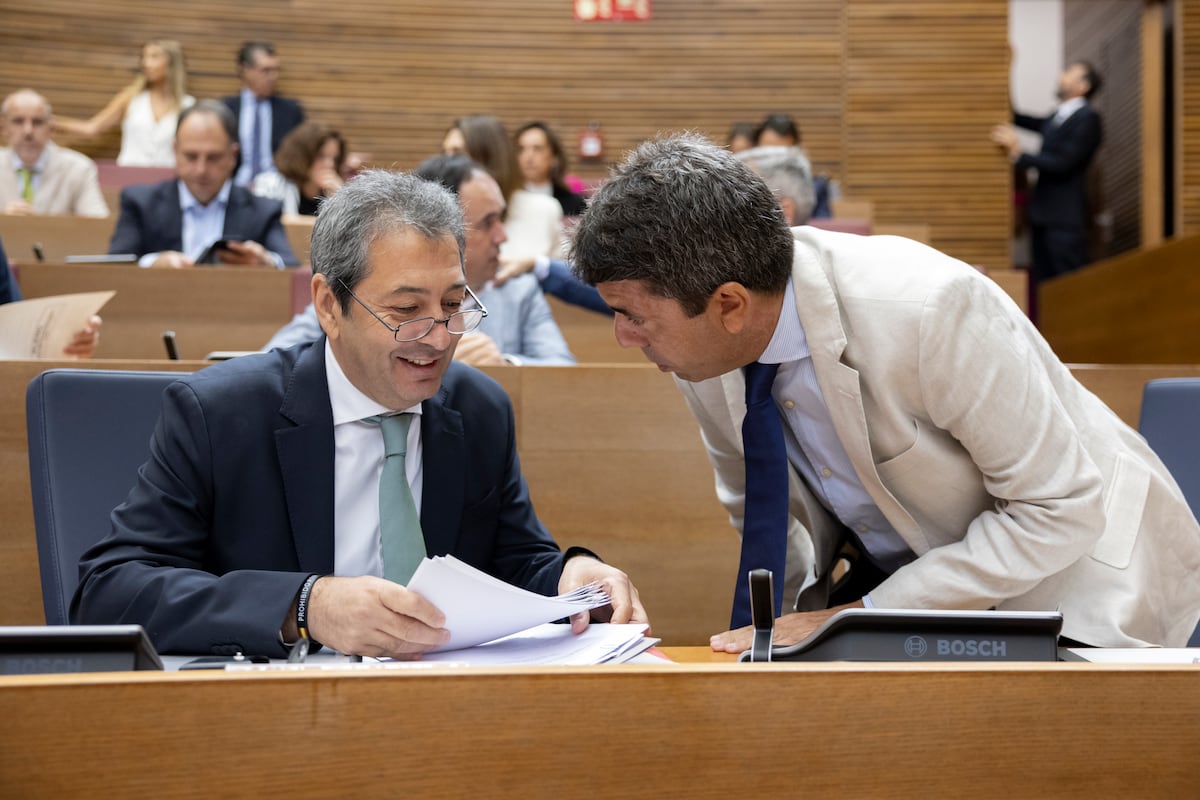 Los socios del Gobierno Valenciano, PP y Vox, chocan públicamente por ...