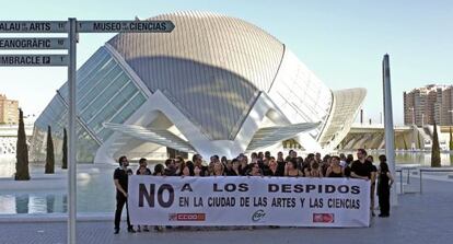 Protesta en Cacsa contra el ERE.