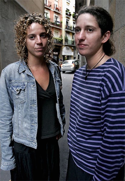 María Sostres (izquierda) y Cristina Valls, en Barcelona.