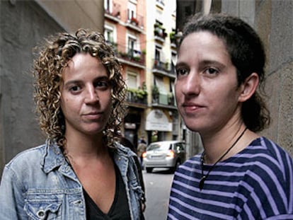 María Sostres (izquierda) y Cristina Valls, en Barcelona.