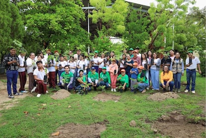 Programa Reforestación, El Espinal, Oaxaca.