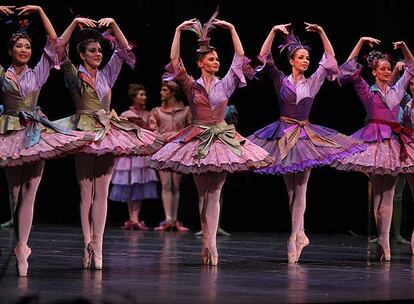 Un momento de <i>La bella durmiente, </i> en el Festival Internacional de Música y Danza de Granada.