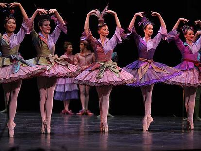 Un momento de <i>La bella durmiente, </i> en el Festival Internacional de Música y Danza de Granada.