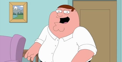 Peter Griffin, protagonista de la serie de Fox 'Padre de familia'.