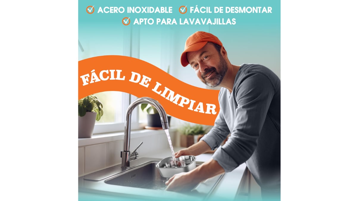 Esta fiambrera eléctrica tiene un recipiente extraíble fácil de limpiar.