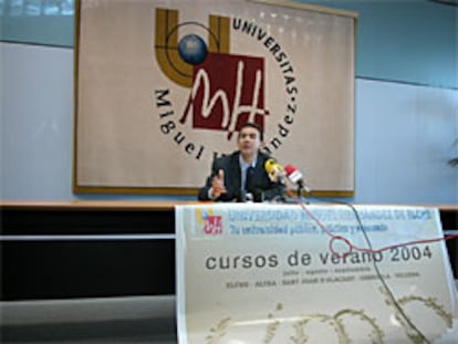 Presentación de los Cursos de Verano de la Universidad Miguel Hernández de Elche