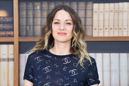 La actriz Marion Cotillard, en julio, en París.