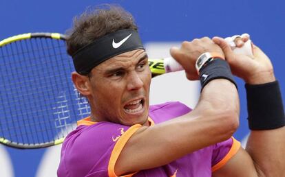 Nadal, ante Rogerio Dutra Silva.