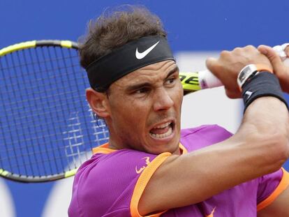 Nadal, ante Rogerio Dutra Silva.