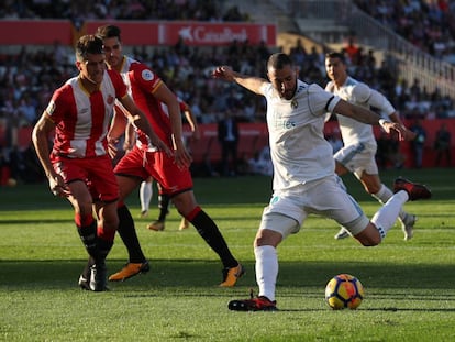 El Girona se enfrenta al Real Madrid en la décima jornada de la Liga Santander